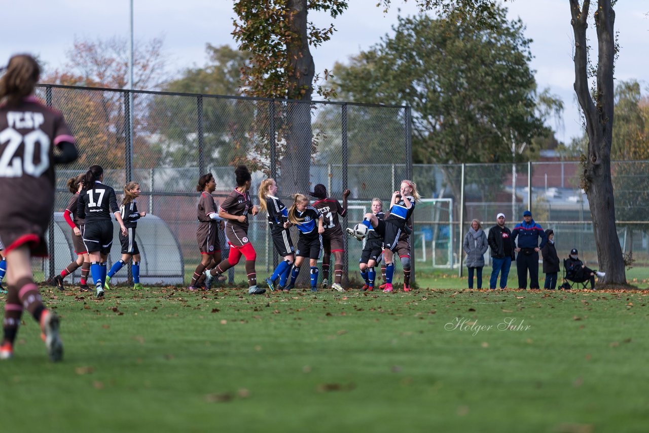 Bild 289 - B-Juniorinnen Hamburger SV - FC St.Pauli : Ergebnis: 1:2